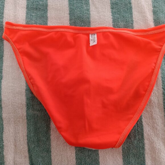 VINTAGE "ATSUI" SWIM BRIEF (*), < 1" SIDES, ORANGE, SIZE "S" (30") (Pre-Owned) - Picture 6 of 7